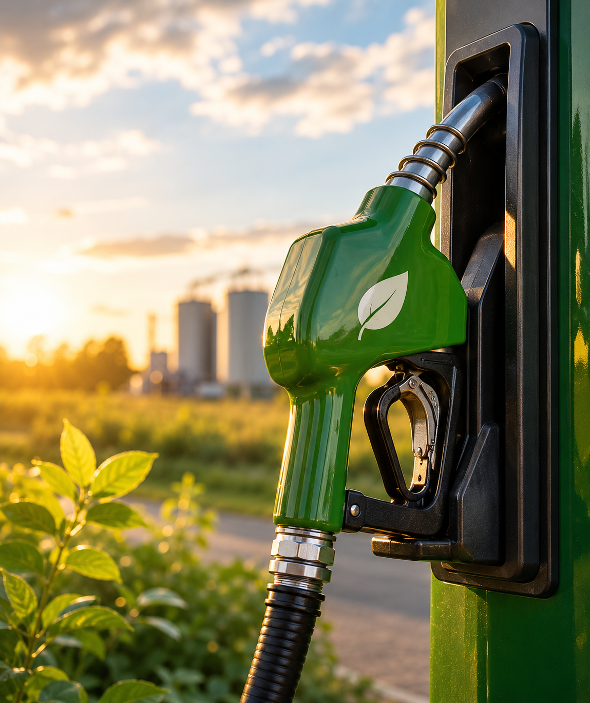 Green biofuel pump